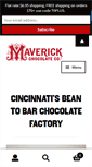 Mobile Screenshot of maverickchocolate.com